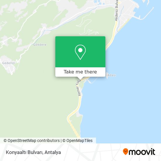 Konyaaltı Bulvarı map