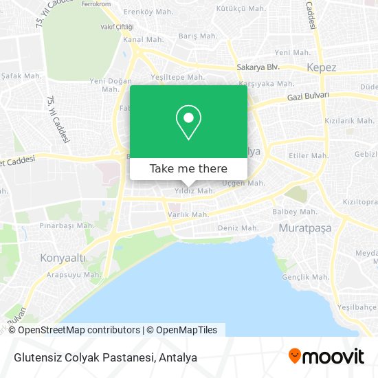 Glutensiz Colyak Pastanesi map