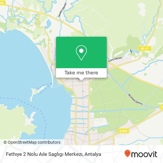 Fethıye 2 Nolu Aıle Saglıgı Merkezı map