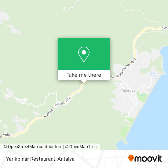 Yarikpinar Restaurant map
