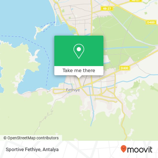 Sportive Fethiye map