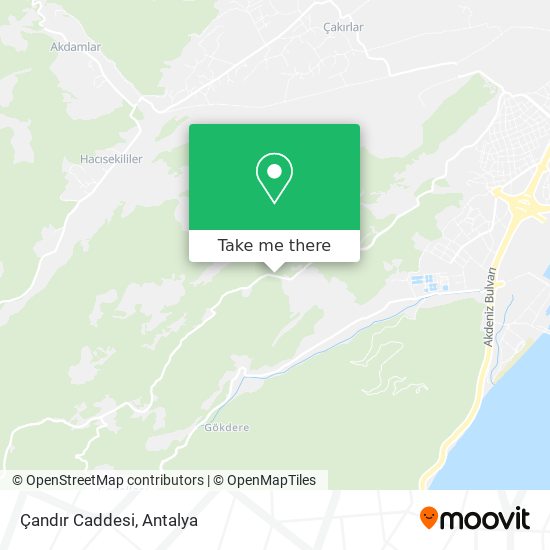 Çandır Caddesi map