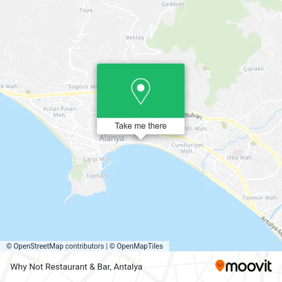 Why Not Restaurant & Bar map