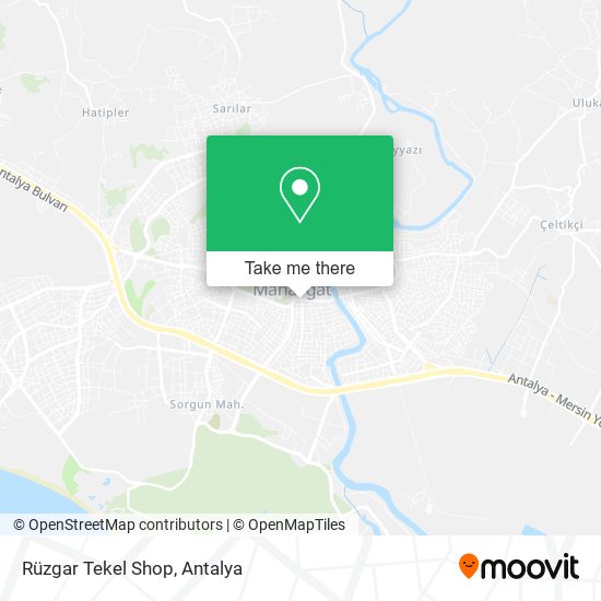 Rüzgar Tekel Shop map
