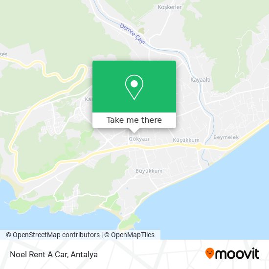 Noel Rent A Car map