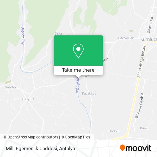 Milli Eğemenlik Caddesi map