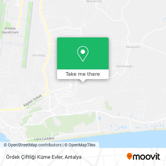 Ördek Çiftliği Küme Evler map