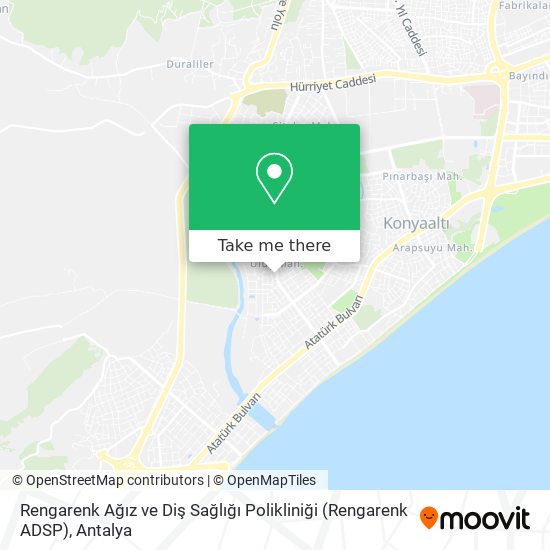 Rengarenk Ağız ve Diş Sağlığı Polikliniği (Rengarenk ADSP) map