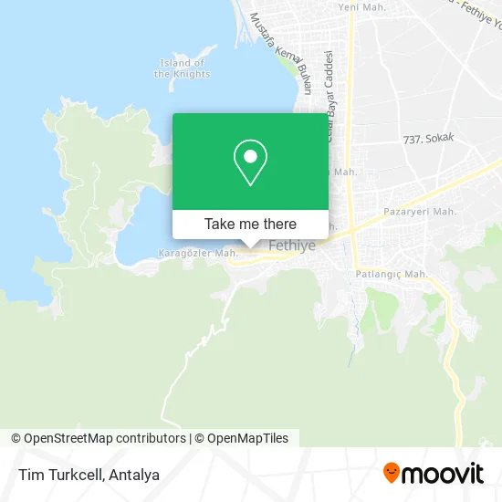 Tim Turkcell map