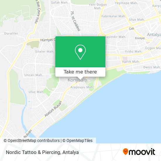 Nordic Tattoo & Piercing map