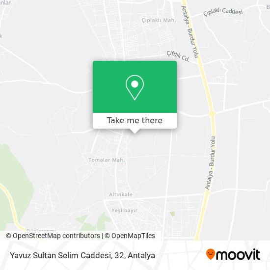 Yavuz Sultan Selim Caddesi, 32 map