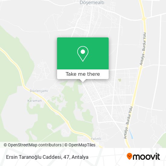 Ersin Taranoğlu Caddesi, 47 map