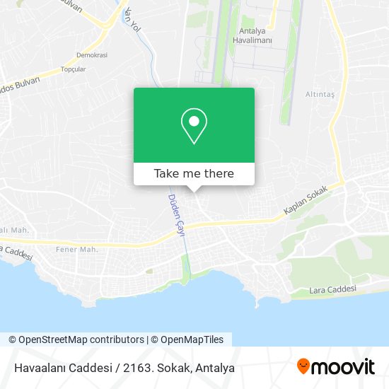 Havaalanı Caddesi / 2163. Sokak map