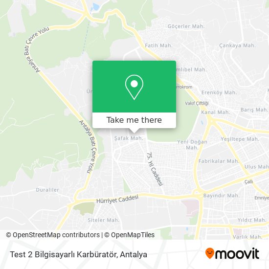 Test 2 Bilgisayarlı Karbüratör map