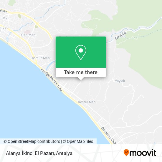 Alanya İkinci El Pazarı map