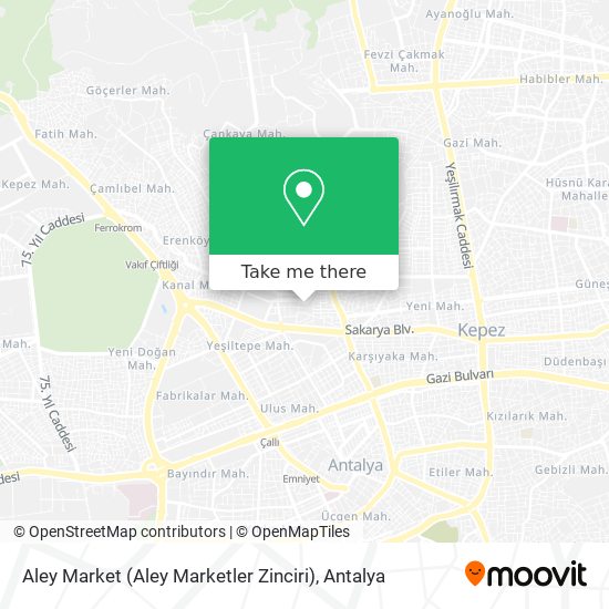 Aley Market (Aley Marketler Zinciri) map
