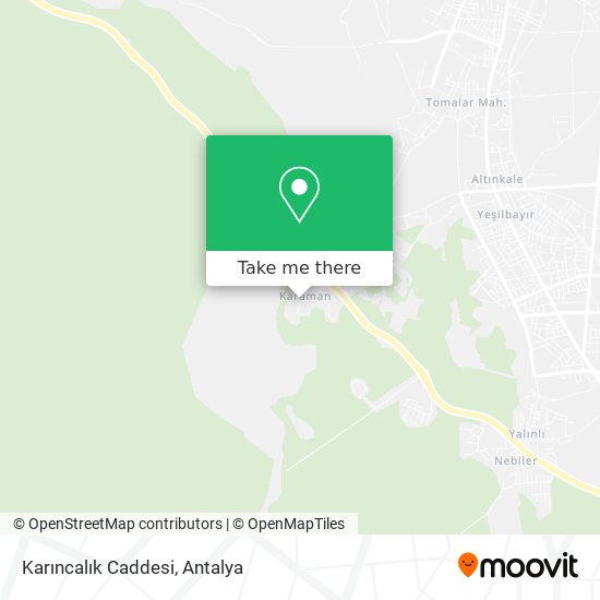 Karıncalık Caddesi map