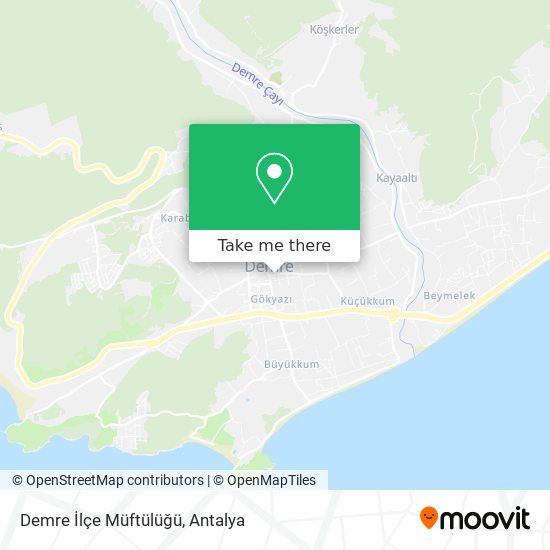 Demre İlçe Müftülüğü map