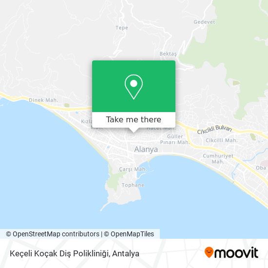 Keçeli Koçak Diş Polikliniği map
