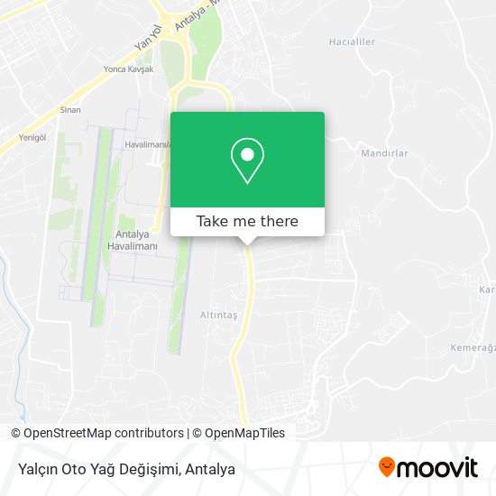Yalçın Oto Yağ Değişimi map