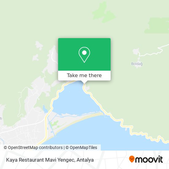 Kaya Restaurant Mavi Yengec map