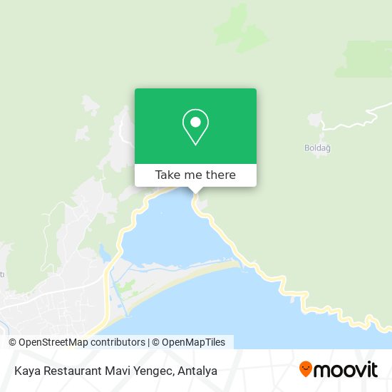 Kaya Restaurant Mavi Yengec map