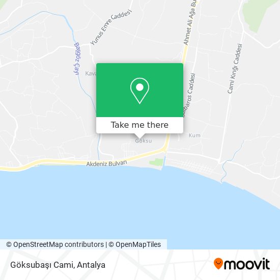 Göksubaşı Cami map