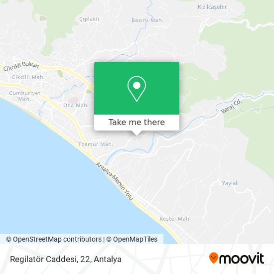 Regilatör Caddesi, 22 map