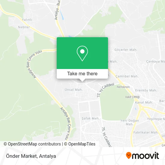 Önder Market map