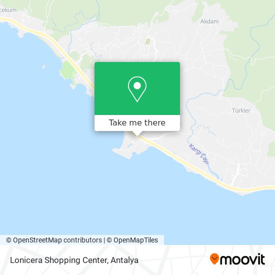Lonicera Shopping Center map