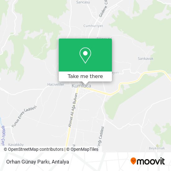 Orhan Günay Parkı map