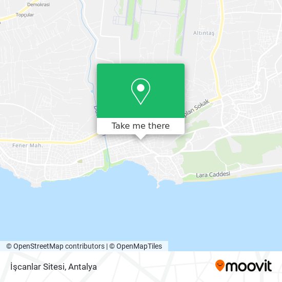İşcanlar Sitesi map