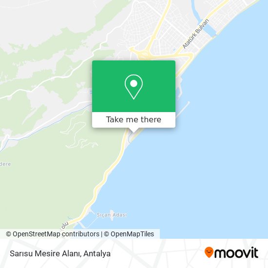 Sarısu Mesire Alanı map