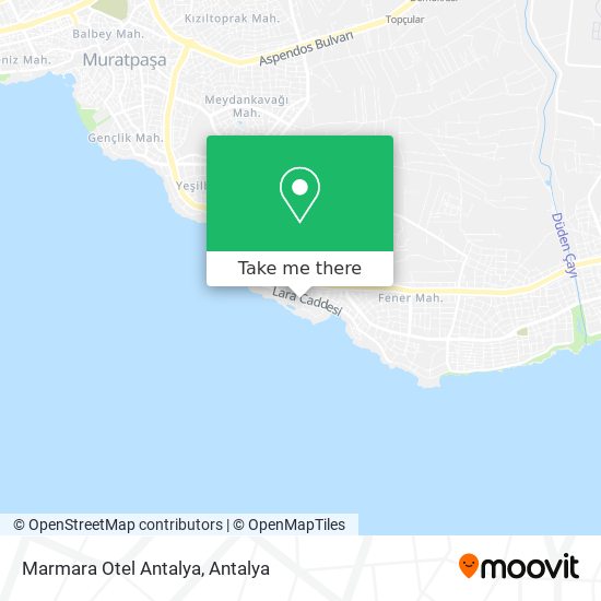 Marmara Otel Antalya map