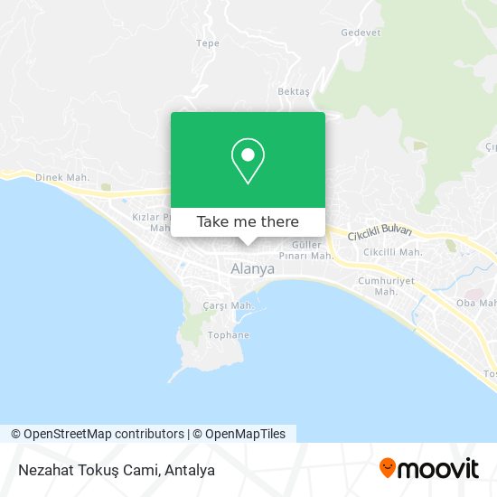 Nezahat Tokuş Cami map