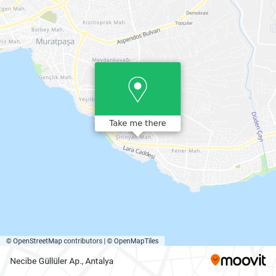 Necibe Güllüler Ap. map