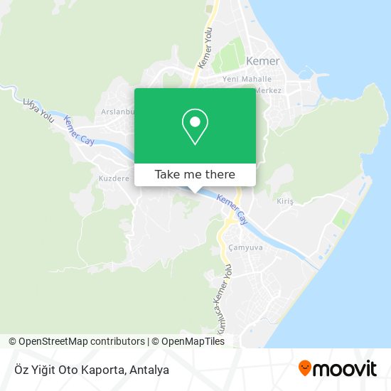 Öz Yiğit Oto Kaporta map