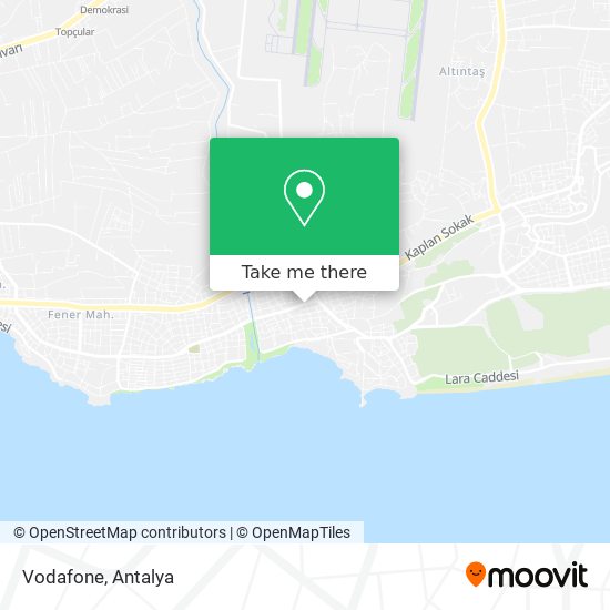 Vodafone map