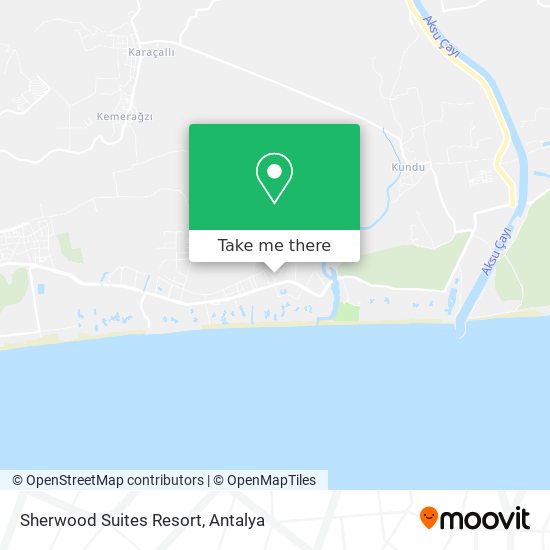 Sherwood Suites Resort map
