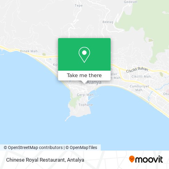 Chinese Royal Restaurant map