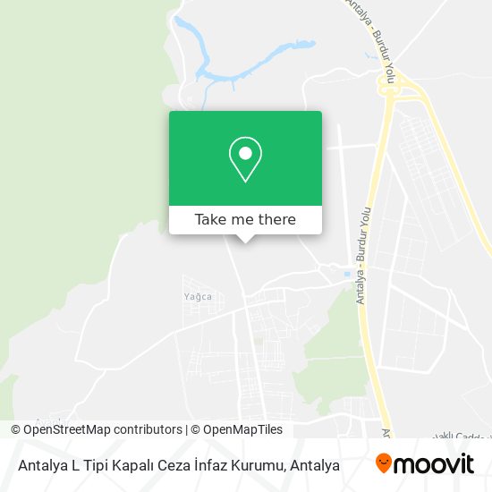 Antalya L Tipi Kapalı Ceza İnfaz Kurumu map