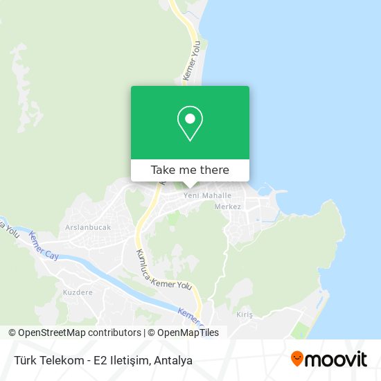 Türk Telekom - E2 Iletişim map