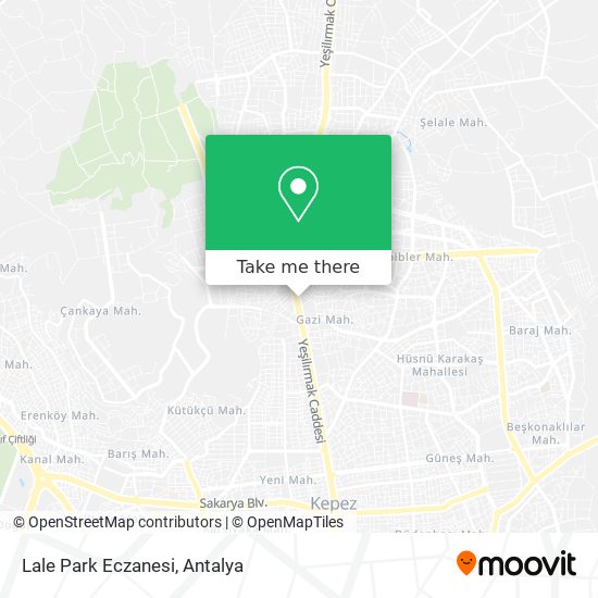 Lale Park Eczanesi map