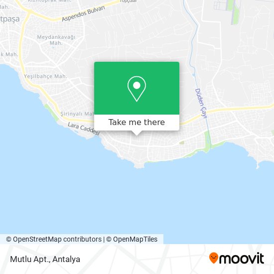 Mutlu Apt. map