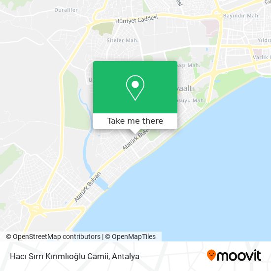 Hacı Sırrı Kırımlıoğlu Camii map