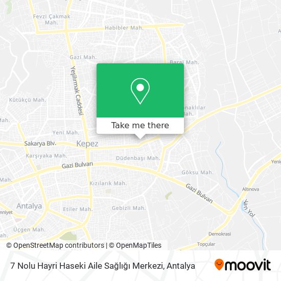 7 Nolu Hayri Haseki Aile Sağlığı Merkezi map