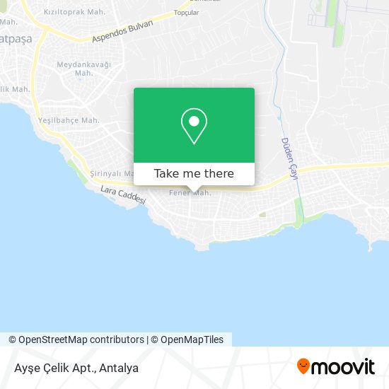 Ayşe Çelik Apt. map