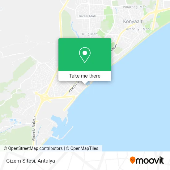 Gizem Sitesi map