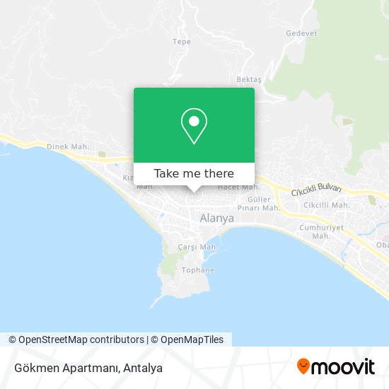 Gökmen Apartmanı map