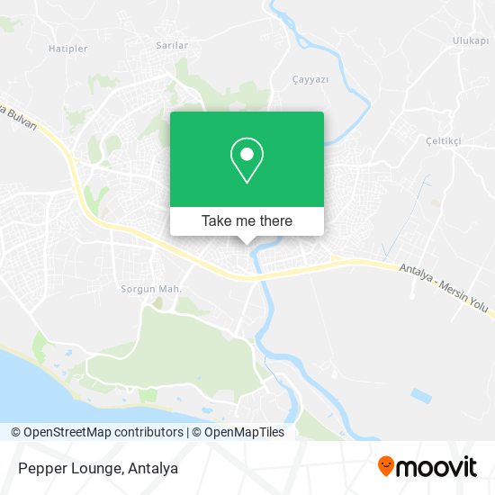 Pepper Lounge map